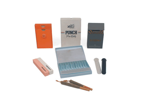 Custom pre-roll packaging for cannabis