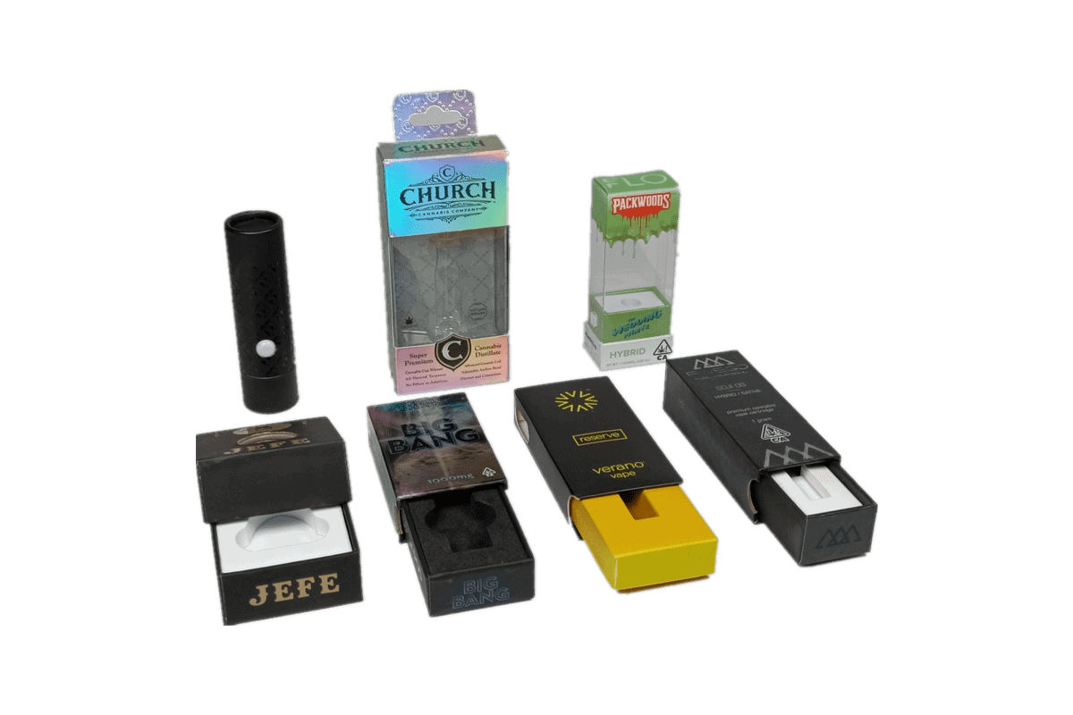 Vape Cartridge Packaging Boxes Hemployd