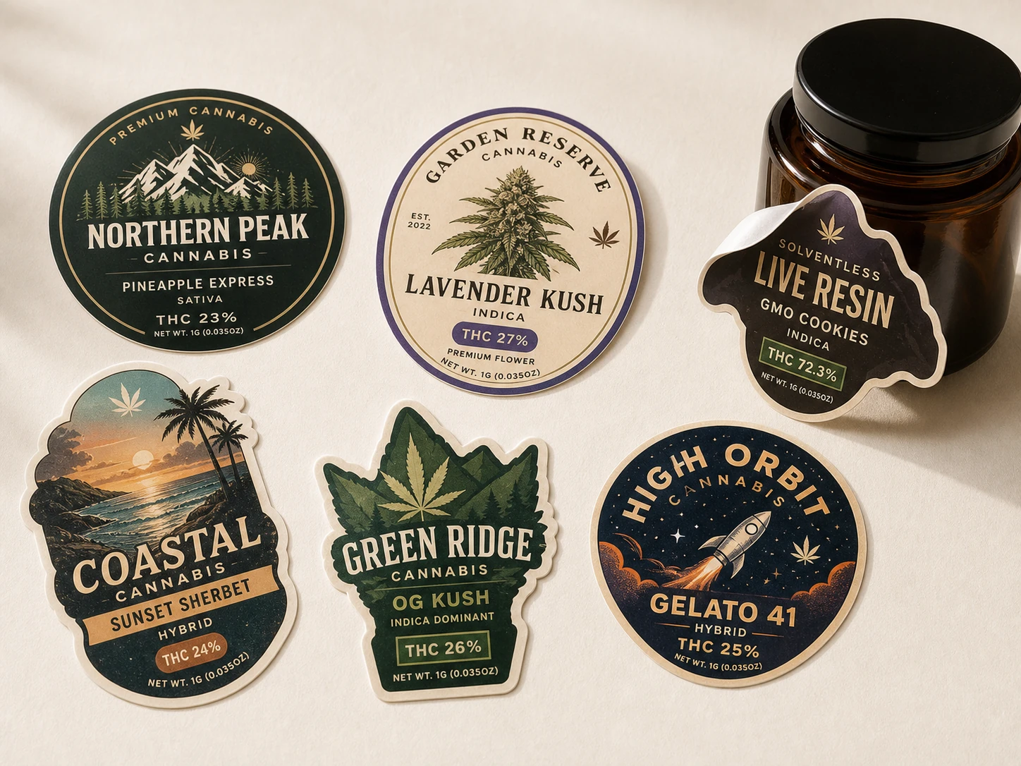 Die Cut Labels