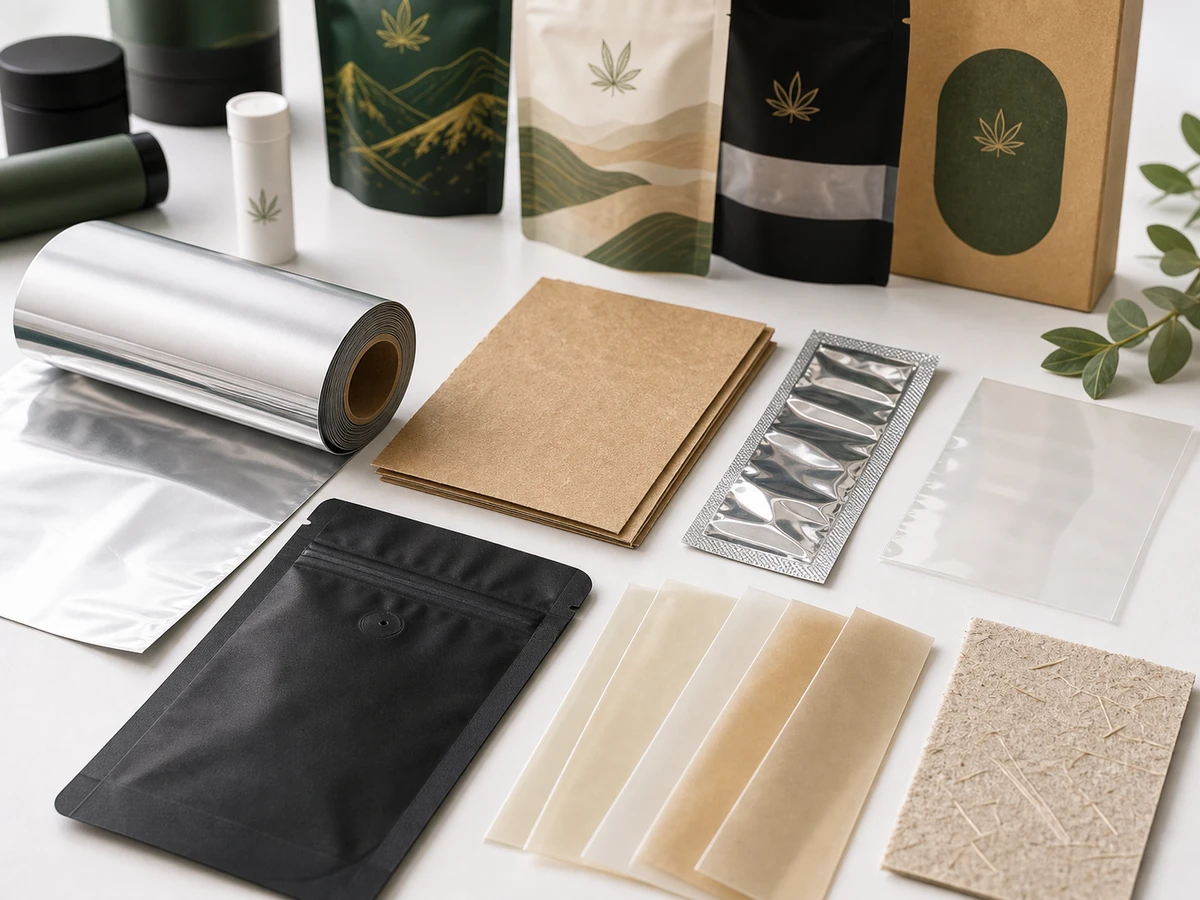 Custom Cannabis Packaging Materials Options