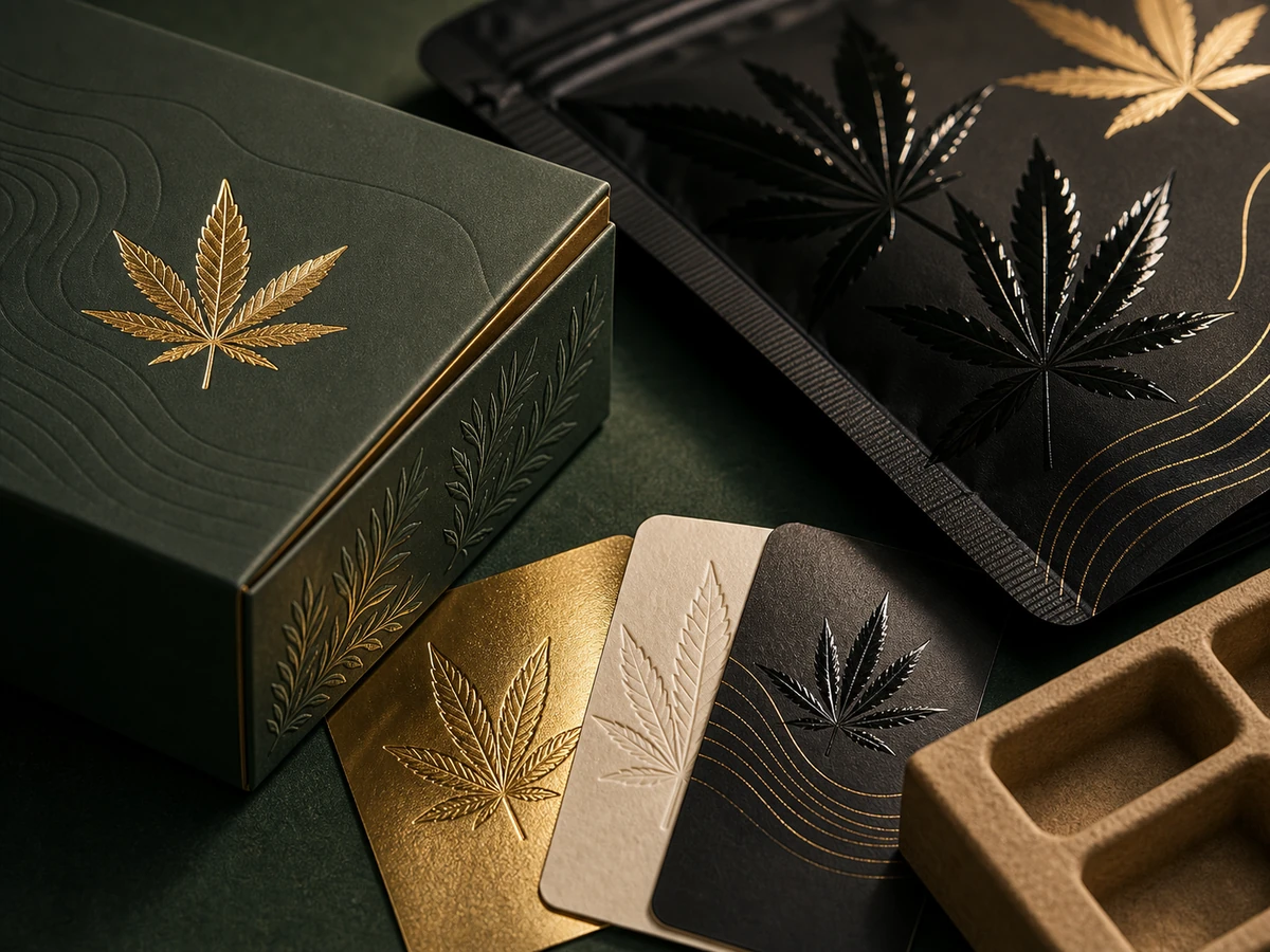 Cannabis Packaging Premium Finishing Options