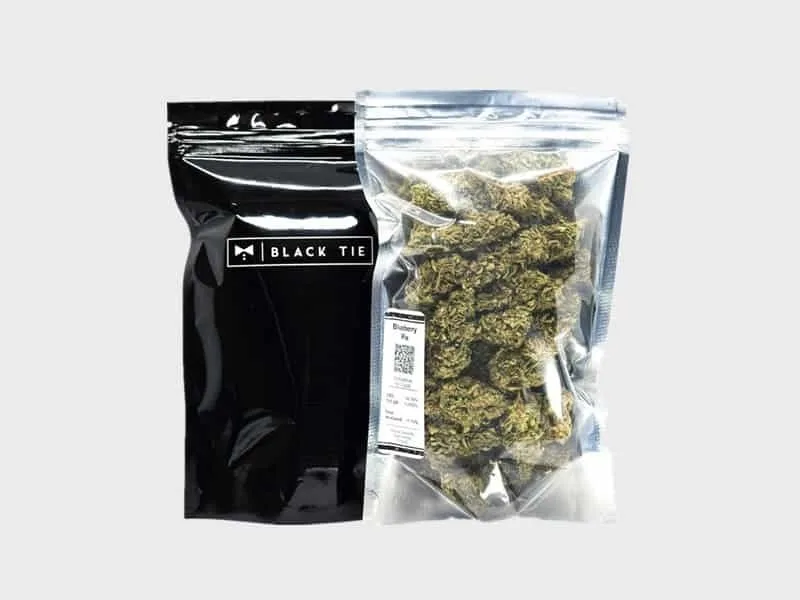 Mylar Bag Cannabis Packaging