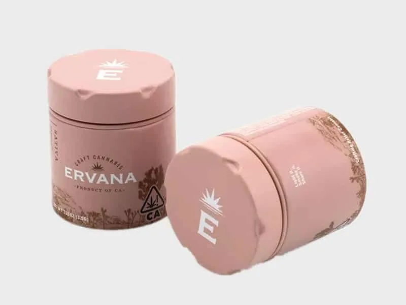 Metal Tin Cannabis Packaging