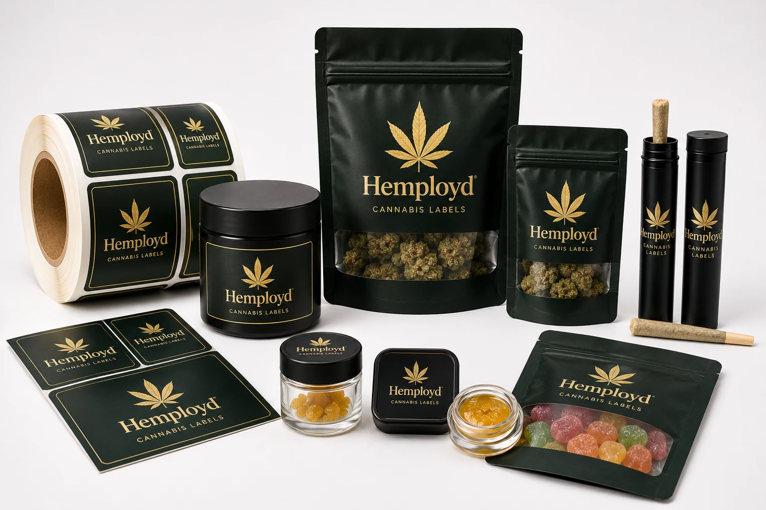 Custom Cannabis Labels