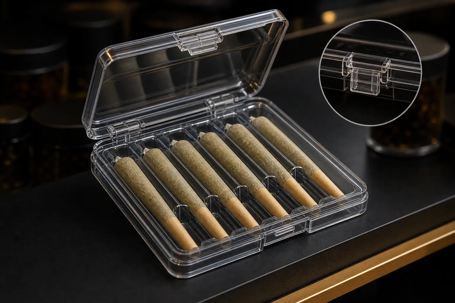 Multi-Pack Pre-Roll Clamshell