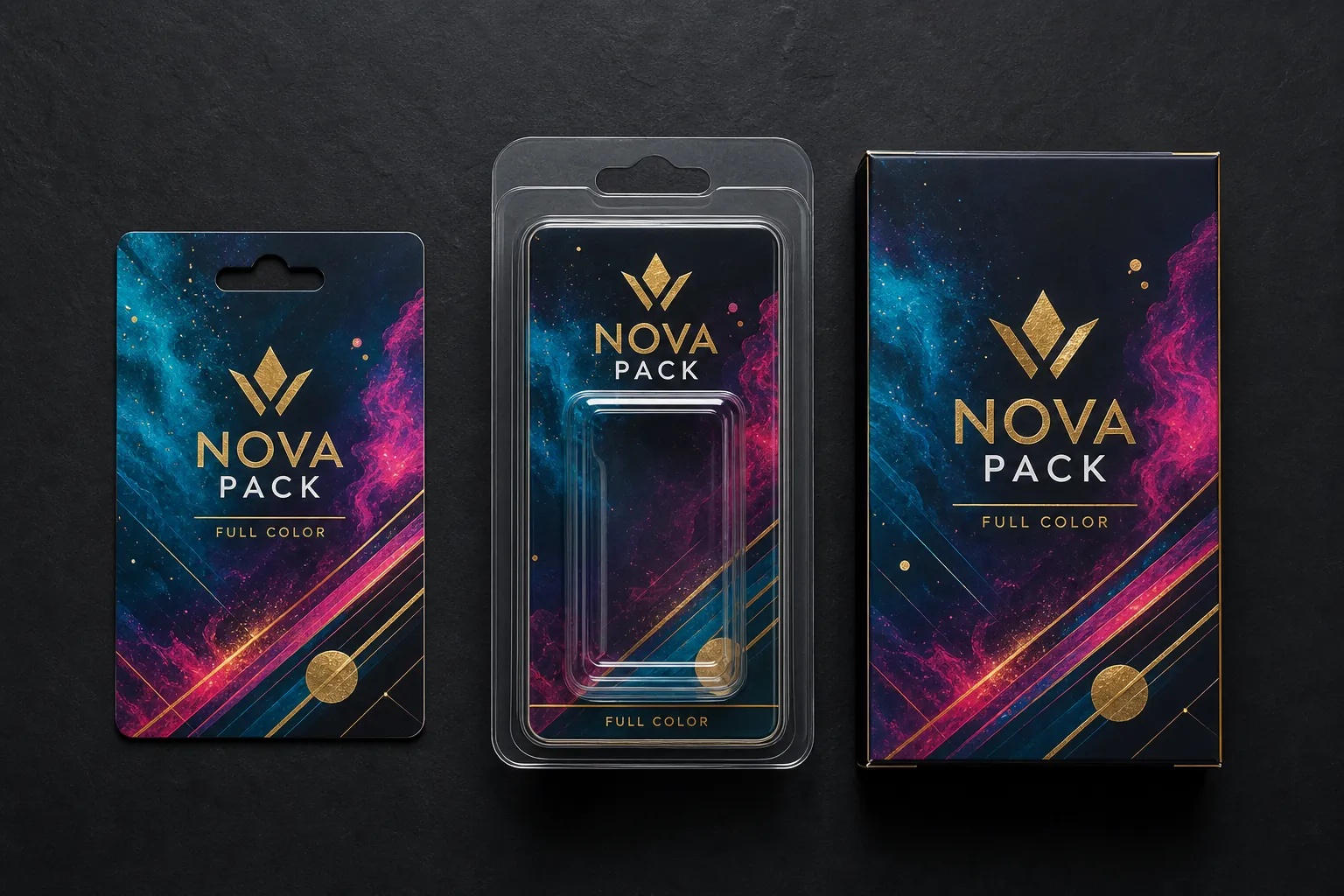 Custom printed packaging