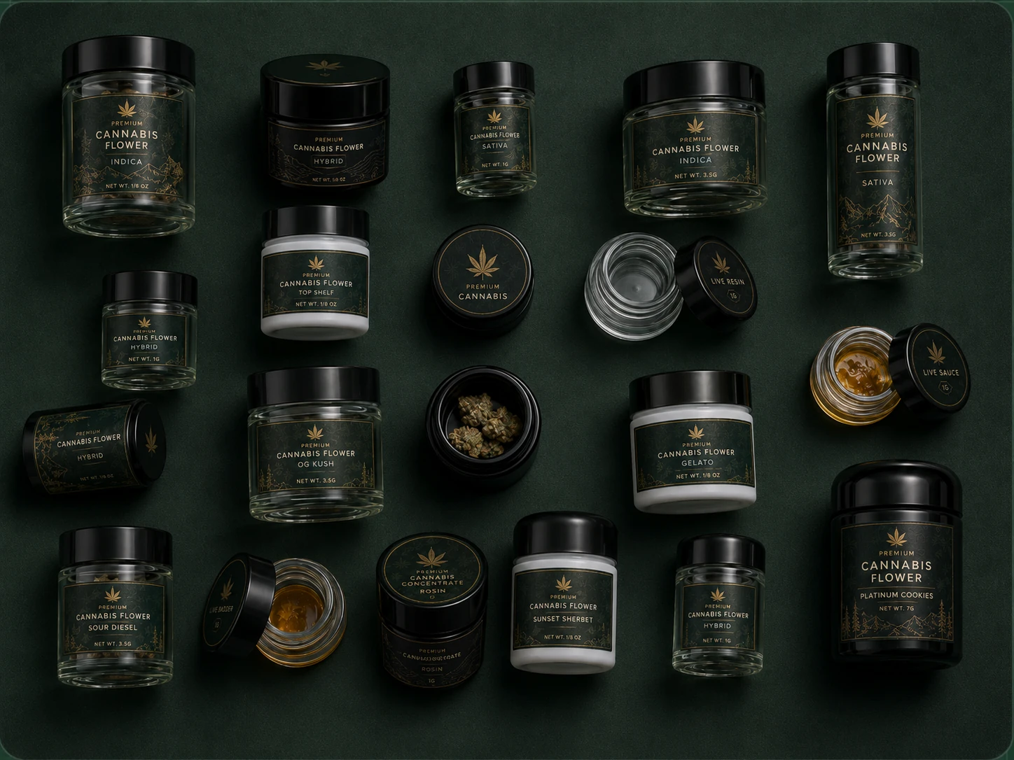 Custom Smell Proof Jars Manufacturer Hemployd